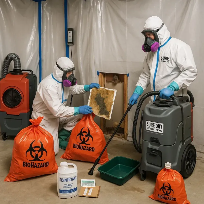 Contaminated Water Handling Protocols process in Mount Clemens, MI